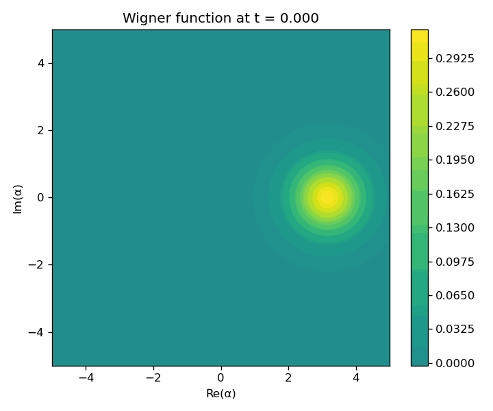 Wigner function evolution under Kerr nonlinearity